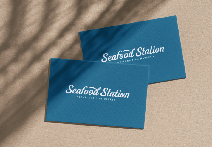 SeafoodStation Case Study Business Cards