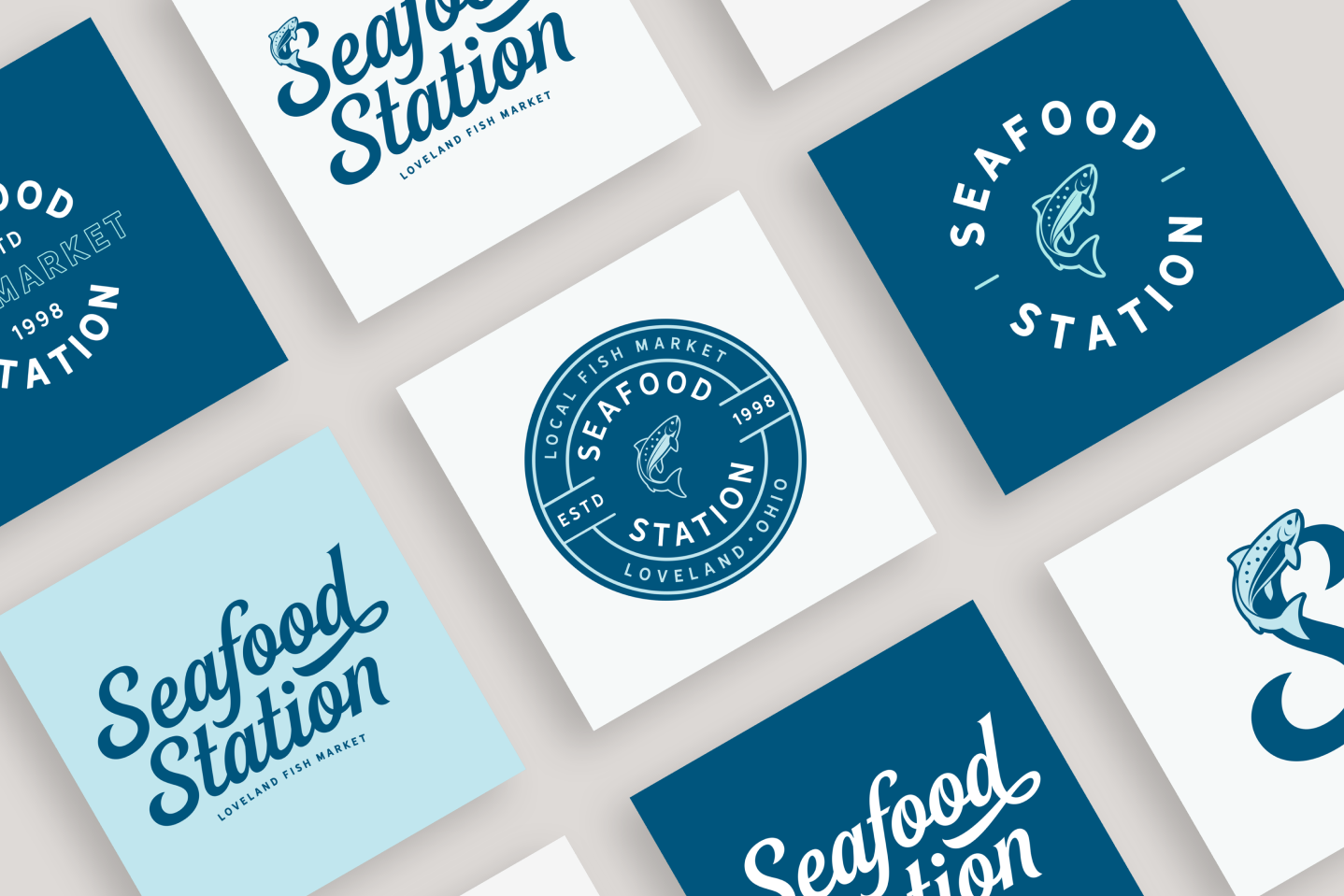 SeafoodStation Case Study Logo Tiles