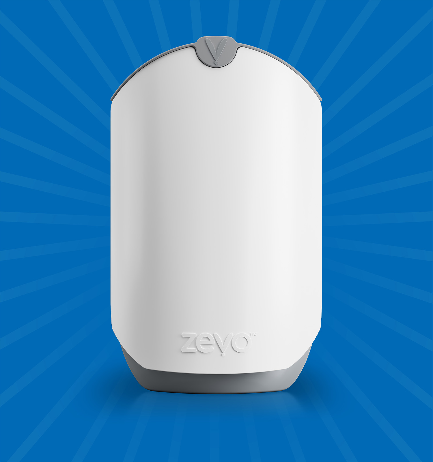 Render of the final design of the Zevo wall plug-in
